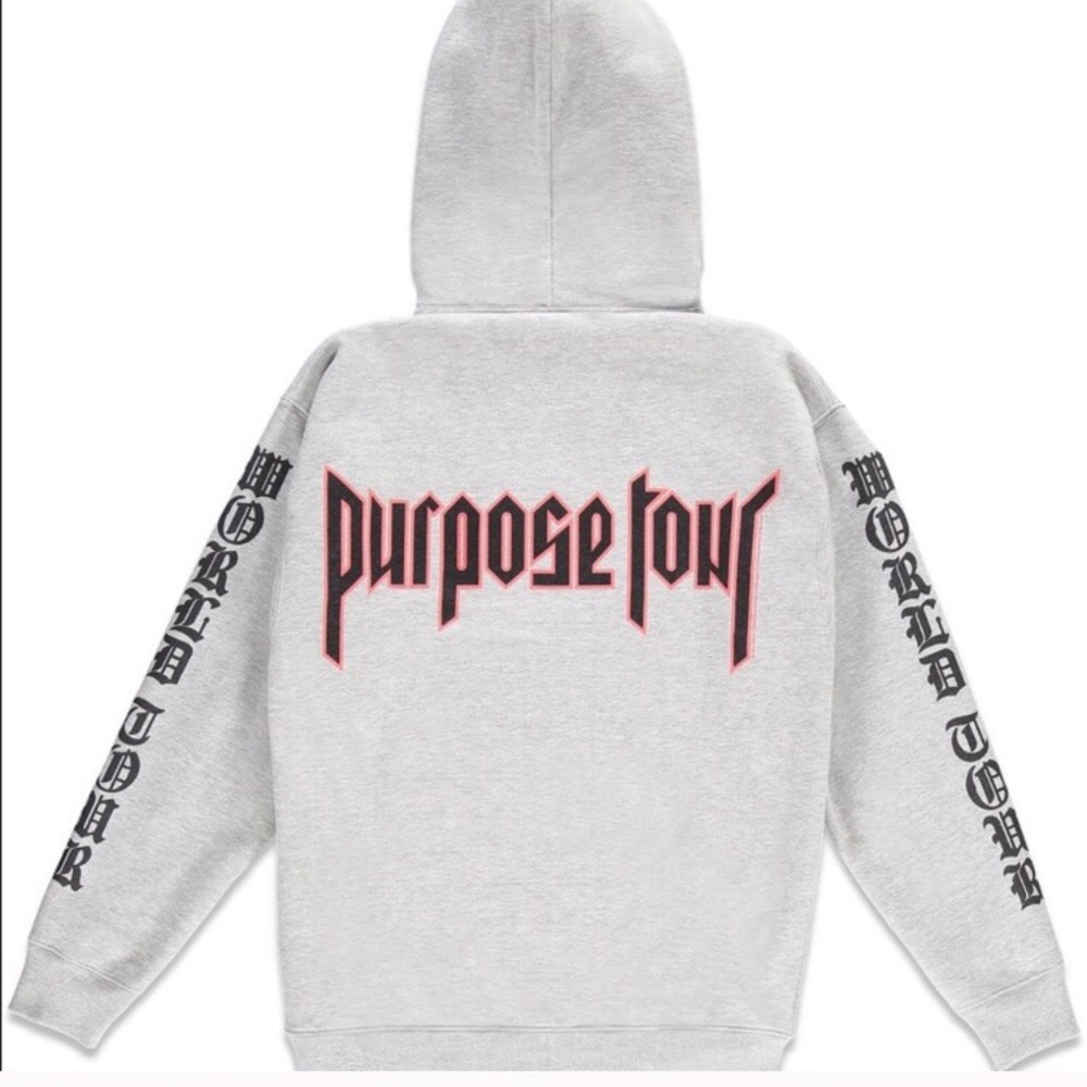purpose tour hoodie